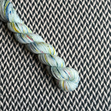 OCEAN OF YOUR BUTTERFLIES -- Half-Skein -- Broadway sparkle sock yarn -- ready to ship