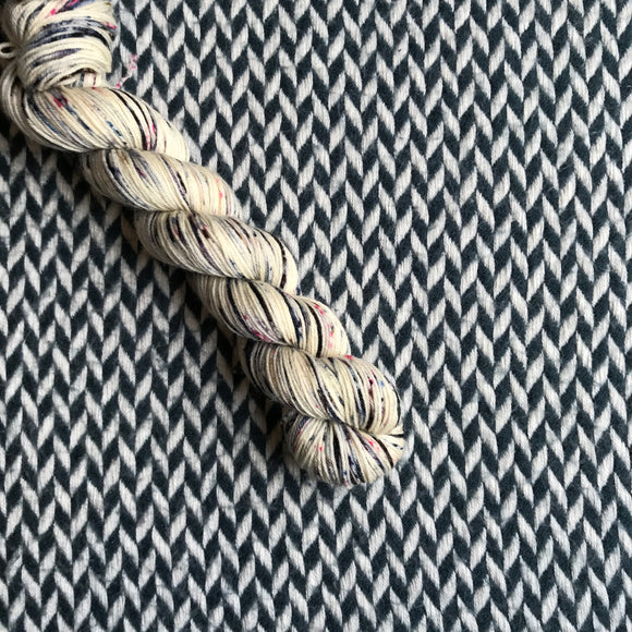 CHERISHED MILESTONES -- Half-Skein -- Times Square sock yarn -- ready to ship