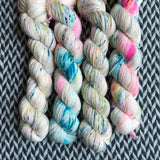 THE COLOR PARROT -- Half-Skein -- Times Square sock yarn -- ready to ship