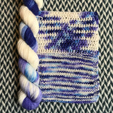 ENCHANTED STATE -- Half-Skein -- Times Square sock yarn -- ready to ship