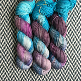 NOSTALGIA IN REVERSE -- Kew Gardens DK yarn -- ready to ship