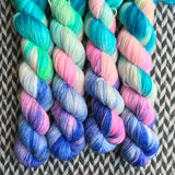 HIPPOCAMPUS -- Half-Skein -- Times Square sock yarn -- ready to ship