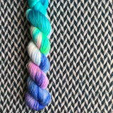 HIPPOCAMPUS -- Half-Skein -- Times Square sock yarn -- ready to ship