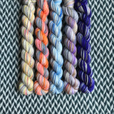 Impressions *5 Mini-Skein Set* -- Harlem sock yarn -- ready to ship