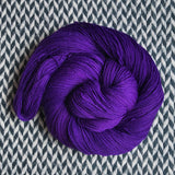 GRAPE JUICE -- Times Square merino/nylon sock yarn -- ready to ship