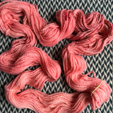 STRAWBERRY PATCH -- Flushing Meadows bulky weight yarn -- ready to ship