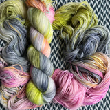 HOW DOES YOUR GARDEN GROW? -- Times Square merino/nylon sock yarn -- ready to ship