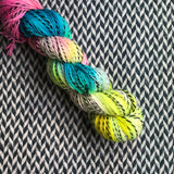 ANDROIDS DREAM -- Wave Hill zebra fingering yarn -- ready to ship