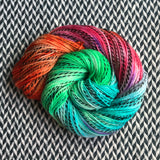 RIPTIDE -- Wave Hill zebra fingering yarn -- ready to ship