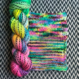 CORIOLIS -- Wave Hill zebra fingering yarn -- ready to ship