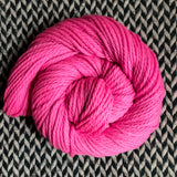 HIGHLIGHTER PINK -- Flushing Meadows bulky yarn -- ready to ship