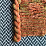 Anna Balch -- mini-skein -- Times Square sock yarn -- ready to ship