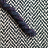 Black Opal -- mini-skein -- Broadway sparkle sock yarn-- ready to ship