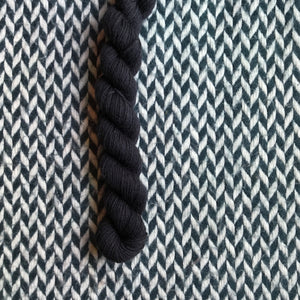 Blackbird -- mini-skein -- Times Square sock yarn -- ready to ship