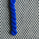 Ultramarine -- mini-skein -- Harlem sock yarn -- ready to ship