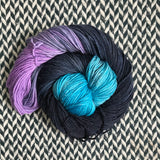 FLUX SHIFT -- Tribeca sparkle DK yarn -- ready to ship