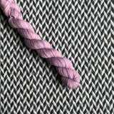 Lilac Bay -- mini-skein -- Broadway sparkle sock yarn-- ready to ship