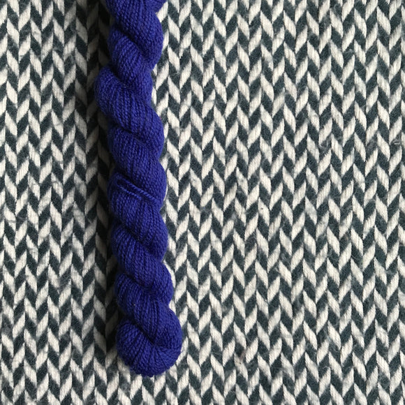 Midnight Moment -- mini-skein -- Harlem sock yarn -- ready to ship