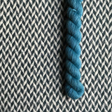 Ocean Deep -- mini-skein -- Broadway sparkle sock yarn-- ready to ship