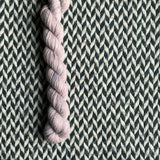 Phlox -- mini-skein -- Broadway sparkle sock yarn-- ready to ship