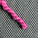 Raspberry Swirl -- mini-skein -- Harlem sock yarn -- ready to ship