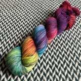 DUSK RAINBOW -- Times Square sock yarn -- ready to ship