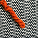 Spice -- mini-skein -- Harlem sock yarn -- ready to ship