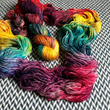 DUSK RAINBOW -- Greenwich Village DK yarn -- ready to ship