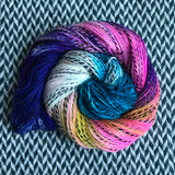 JELLYWISH -- Wave Hill zebra fingering yarn -- ready to ship