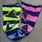 BEWITCHED -- hand-painted sock blank -- dyed to order