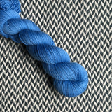 BLUE OF MY OBLIVION -- Broadway sparkle sock yarn -- ready to ship