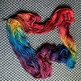 DUSK RAINBOW -- Flushing Meadows yarn -- ready to ship