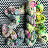 SIDEWALK CHALK -- Greenwich Village DK merino yarn -- ready to ship