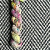 SIDEWALK CHALK -- Half-Skein -- Broadway sparkle sock yarn -- ready to ship