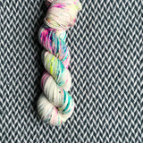 HOP SCOTCH -- Tribeca Sparkle DK yarn -- ready to ship