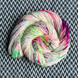 HOP SCOTCH -- Tribeca Sparkle DK yarn -- ready to ship