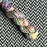 SIDEWALK CHALK -- Tribeca Sparkle DK yarn -- ready to ship