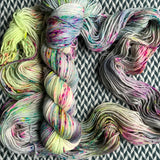 SIDEWALK CHALK -- Tribeca Sparkle DK yarn -- ready to ship