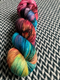 DUSK RAINBOW -- Broadway sparkle sock yarn -- ready to ship