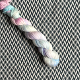BUTTERCREAM -- Half-skein -- Broadway sparkle sock yarn -- ready to ship