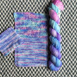 FONDANT -- Half-Skein -- Times Square sock yarn --ready to ship