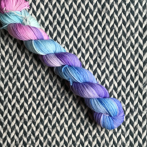 FONDANT -- Half-Skein -- Times Square sock yarn --ready to ship