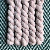 Pale by Comparison -- mini-skein -- Times Square sock yarn-- ready to ship