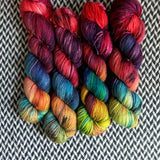 DUSK RAINBOW -- Brooklyn Bridge worsted merino yarn -- ready to ship