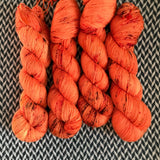 PUNKIN CHUNKIN -- Broadway sparkle sock yarn -- ready to ship