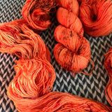 PUNKIN CHUNKIN -- Broadway sparkle sock yarn -- ready to ship