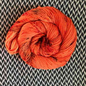 PUNKIN CHUNKIN -- Broadway sparkle sock yarn -- ready to ship