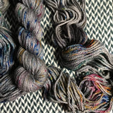 BEJEWELED SLATE -- Flushing Meadows bulky weight yarn -- ready to ship