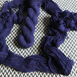 NAVY STORM -- dyed to order -- choose your yarn base