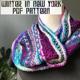 *Winter in New York Pattern (sock weight) -- digital download